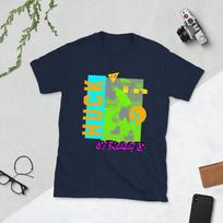 Huck It In The Streets Beer Basketball Rollerblades Sports Action retro t-shirt S