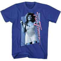 Tina Turner - Background Bars - American Classics - Adult Short Sleeve T-Shirt XL