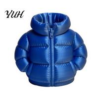 Student Desk Accessory Down Jacket Pen Holder, 3D Printed Funny Puffer Pencil Cup, Holder Small Organizer Storage Box for Home Office Desktop