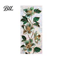 Static Cling Decorative Film Begonia Window Privacy Glass Sticker Opaque Retro Color Texture Non-adhesive Easy Care Decoration for Home Bathroom Door J