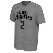 Nike X NBA T Shirts Men's Gray Crew Neck Moderate 00038209XLP3 M