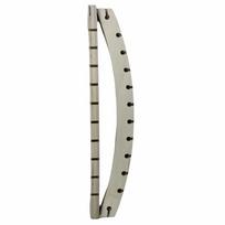 2 vnt. 2 vnt. Hamako praplatinimo strypai Tvirti mediniai praplatinimo strypai Lauko kabinamieji hamakai 40cm-10 hole beige