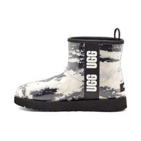 UGG Classic Clear Mini Batai Marmuriniai Balti Juodi (Moteriškos) Moteriški sportbačiai 1120778-BLK 39 black