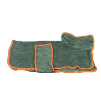 Dog Drying Robe Fast Drying Water Absorption Keep Warm Pet Bathrobe for Puppy Large Dogs Green M M žalia