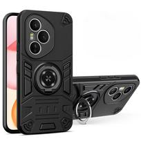 For Honor 400Lite Case For Honor 400 Pro 400Lite 400Pro 5G Armor Shockproof Ring Stand Holder Shell Coque Fundas Pc + tpu&Honor 400 (Global) juoda