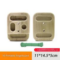 2 Pcs Lightweight Multifunctional Rock Climbing Fingerboard Portable Forearm Exerciser Climbing Finger Training Board