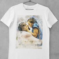 Vintage Retro Shirt The Notebook Ryan Gosling Rachel McAdams fan art Unisex Fit Unisex T-Shirt S