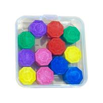 Classical Korean Stone Catching Game 12Pieces Gonggi Stones Set Korean Traditional Play Game 1