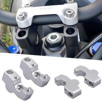 HRuizq Handlebar Spacer/Stopper Applicable to Honda CB650R 2019-2023 CBR650R 2019-2023 sidabras