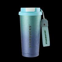 Starbucks Starry 500ml Dual-Drink Stainless Steel Tumbler