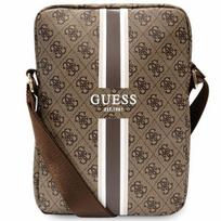 10  planšetės dėklas Guess 4G Stripes Ruda