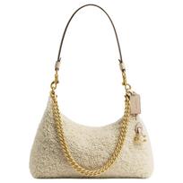 Coach Juliet 25 Logo Charm Crossbody Bag Lambskin Leather Shoulder Bag Medium Women crossbody bag Off-White CCC43-B4BE Basic Set (Bag+Dust Bag)