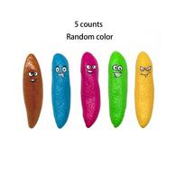 Finger poop fun finger slings soft adhesive wall launch poop pulling creative prank toy Other
