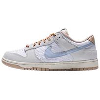 Nike Dunk Retro Se Comfortable Durable Low Top Skate Shoes Men sneaker Light-White Gray Blue IW2016141 39
