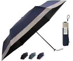 assa Folding Carbon Fiber Large Suitable for Sunny and Rainy UV Heat Heatstroke Wide Diameter 105cm Men's Parasol, Ultra-lightweight 180g, Frame,