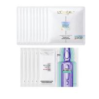 Loreal Paris , The fourth generation ampoule milk whitening mask set - two-piece set 5 pieces of ampoule mask 10 pieces of milky whitening mask balta