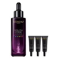Loreal Paris Fourth , Youth Code Enzyme Base , Anti-Wrinkle Skin LOreal Black Essence Handbag-4th Generation Black Essence 75ml15ml3 without gift bag juoda