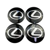 60MM Ratlankio Centrinės Dalies Gaubtelio Lipdukas Lexus NX200T ES250 ES300 ES350 RX350 RX400 GX300 IS300 IS400 Automobilio Lipdukai Decals Aksesuarai