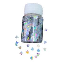 Hologram Glitter Sequins Confetti for DIY Jewelry Making Resin Mold Fillers Glitters Nail Decors Nail Art Sequins