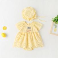 Summer Baby Triangle Romper Newborn Short Sleeve Onesie Breathable Infant Crawling Clothes For Boys And Girls 66cm