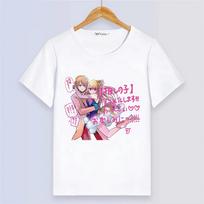 Anime OSHI NO KO Summer Short Sleeve Cartoon Print White Casual Modal Cute Women And Men T-Shirt 4XL
