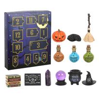 12 Days Halloween Advent Calendar Toys juoda