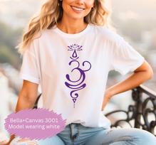 Breathe symbol T shirt White . yoga mum, Om breathe - four different colors yoga t-shirt Unisex motivational Inspirational shirt, meditation 3XL