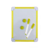 Kids Whiteboard Dry Wipe Board 5 Colors Frame Mini Drawing Magnetic White board Small Hanging Erase Boards With Pen