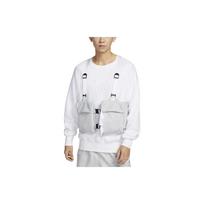 Nike SPORTSWEAR TECH PACK Vests Men's Light Smoke Gray Collarless Workwear DX9404-084 XS white