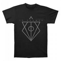 In Flames Unisex Adult Jester Head Cotton T-Shirt L juoda