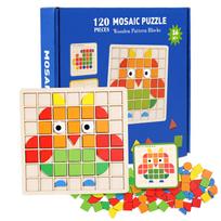 Children's 3D Wooden Block Puzzle Parent-Child Interactive Jigsaw Toy Gift for Children's Day