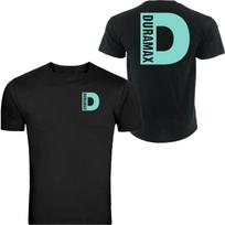 Duramax Big D Design T-Shirt Unisex Black Color Front & Back XXL