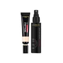 Loreal Paris Oil-absorbing stick makeup setting spray makeup set - two-piece set 240 oil-absorbing stick 35ml  makeup setting spray matte version 100m ruda