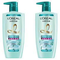 Loreal Paris , essential oil moisturizing, silicone-free, transparent anti-dandruff, Multi-effect repair shampoo 700ml2-hyaluronic acid 700ml2 ruda