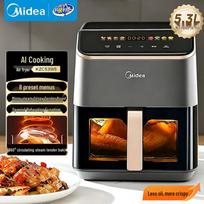 Midea 5.3L Smart Air Fryer Oven with Steam Roast