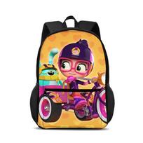 Abby Hatcher Backpack Outdoor Mountaineering New Cartoon Print Student Boys and Girls Best Birthday Gift for School