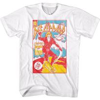 Def Leppard Comic Cover Tshirt S