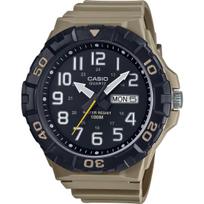 Casio Standard Big Face Quartz Wristwatch MRW-210H-5AV Mens Khaki Overseas Model