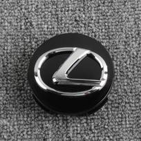 4 vnt. 62 mm automobilio ratlankių centriniai dangteliai su Lexus emblema ES300 IS300 IS350 ES250 ES350 IS250 CT200H GS350 NX200 juoda