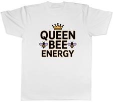 Queen Bee Energy Bumblebee Beekeeper Mens T-Shirt Tee Gift Top XXL