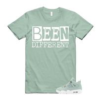 4 Seafoam Green White Sail T Shirt Match BEEN S