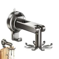 2026 Dual-Mount Kitchen Utensil Rack Suction Cup Wall Heavy Mounted Duty Space Top Organizer Saving Hooks Hook No-Drill Rai R9S6