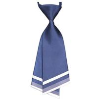 Suit Gravatas Small Necktie Double-layer School Uniform Tie Casual Children Tie  Photograph Props tamsiai mėlyna spalva