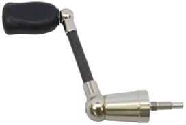 Engine Revive x Engine Power Finesse Handle PF for Daiwa 60mm Silver (DA)