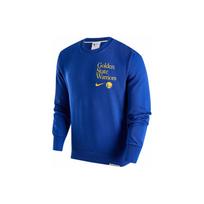 Nike DRI FIT NBA Sweatshirt Golden State Warriors Men's Rush Blue FD8652-495 L