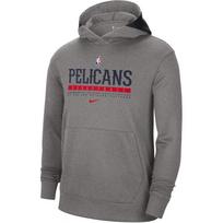 Nike x NBA New Orleans PelicansCourt Practice Performance Pullover Sweatshirt Men's Charcoal Gray CN3864-063 M