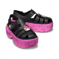 CrocS Women S ShoeS My Melody Kuromi Stomp SandalS Black 210104 100 Blk/Blk/M4W6(230mm)