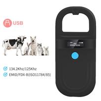 Animal Chip ID Scanner, Microchip Reader Scanner With Display Screen, Microchips Suitable For Animal Management One Size