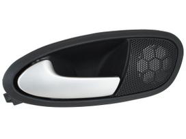 Seat Leon II 05-12 SIDABRINĖ vidinė durų rankenėlė priekinė kairė