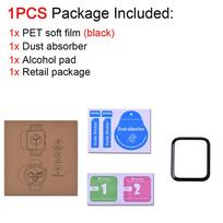 Apple Watch Series 7 PMMA Screen Protector, iWatch 6/5/4 Soft Full Glue Tempered Film 41 mm